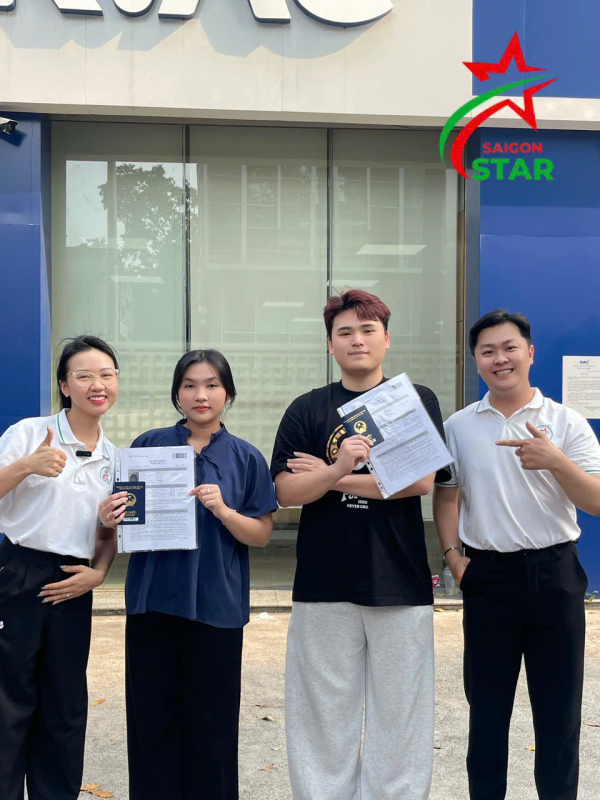Học viên đạt visa 6